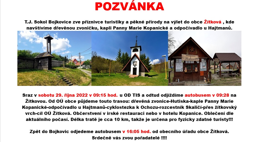 Vycházka Žítková-29.10.22
