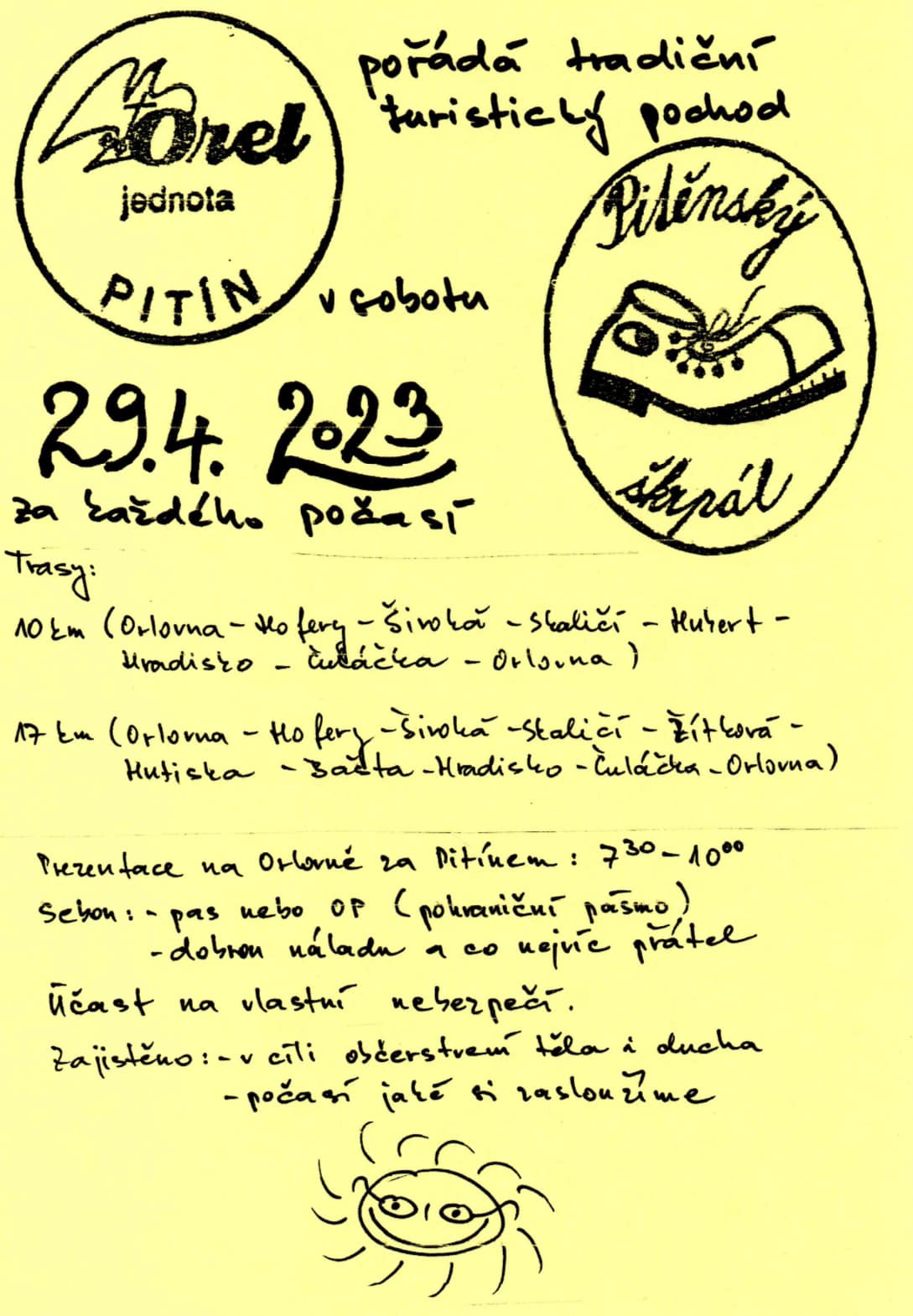 Pitěnský škrpál 2023